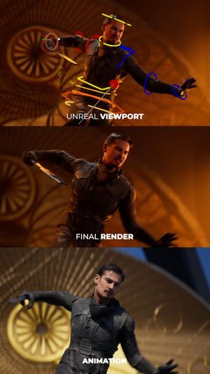Video post by @Unreal For VFX on Facebook