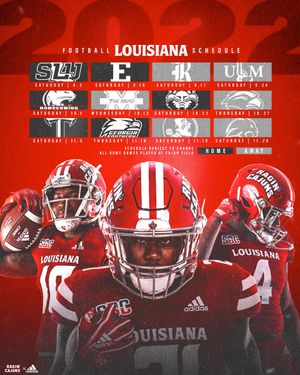 Image post by @RaginCajunsFB on Twitter