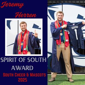 Image post by @southalabama.cheerleading on Facebook
