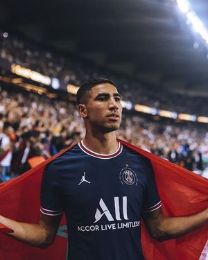 Image post by @AchrafHakimi on Twitter