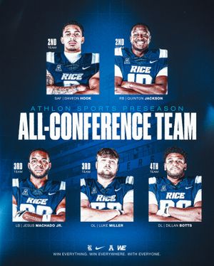 Image post by @ricefootball on Instagram