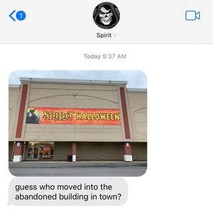 Image post by @spirithalloween on Instagram