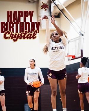 Image post by @txstatewbb on Instagram