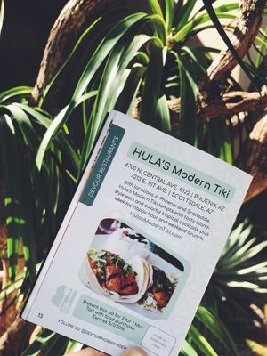 Image post by @HULASModernTikiRestaurants on Facebook