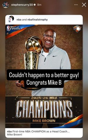 Image post by @sny_knicks on Twitter