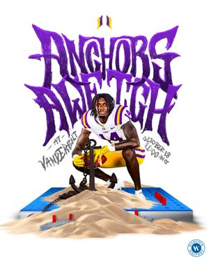 Image post by @LSUfootball on Twitter