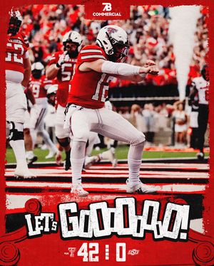 Image post by @texastech_fb on Instagram