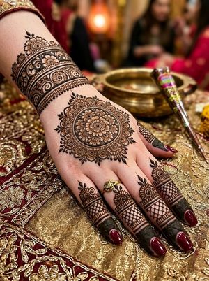 Image post by @mehndi_design4u on Instagram