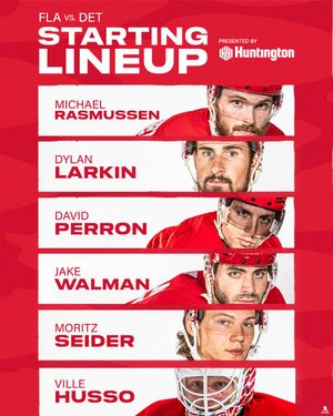 Image post by @DetroitRedWings on Twitter