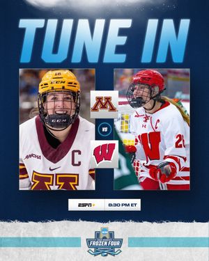 Image post by @NCAAIceHockey on Twitter