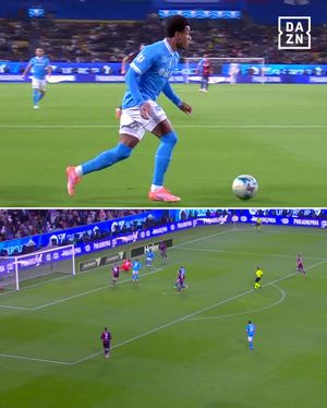 Image post by @daznfootball on Instagram