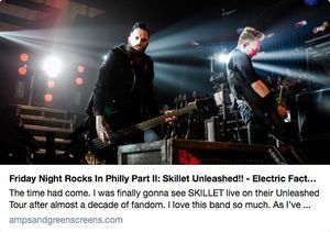Image post by @skilletmusic on Instagram