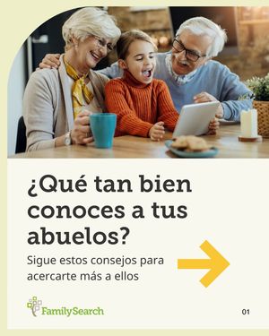 Image post by @familysearchesp on Instagram