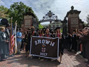 Image post by @BrownUniversity on Twitter