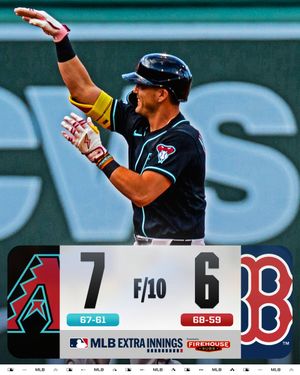 Image post by @MLB on Twitter