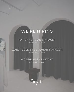 Image post by @faytlabel on Instagram