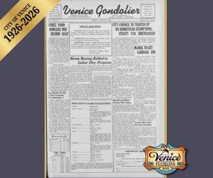 Image post by @cityofveniceflorida on Instagram