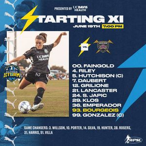 Image post by @calstormsoccer on Instagram