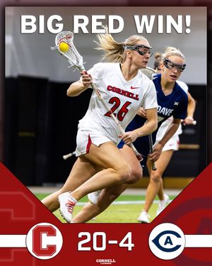 Image post by @cornellwlax on Instagram