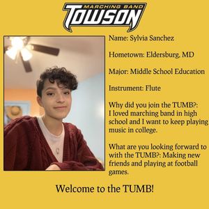 Image post by @towsonband on Instagram