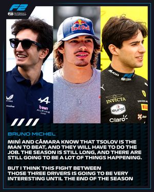 Image post by @formula2 on Instagram