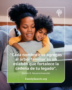 Image post by @familysearchesp on Instagram