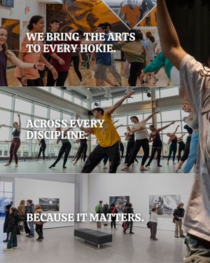 Image post by @artscenteratvt on Instagram