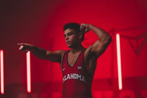Image post by @ou_wrestling on Instagram