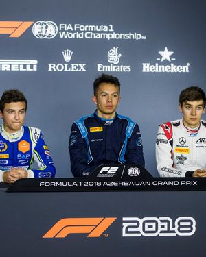 Image post by @formula2 on Instagram