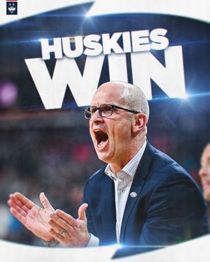 Image post by @UConnMBB on Twitter/X