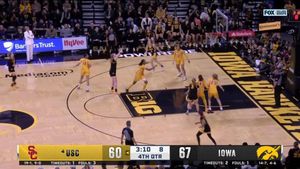 Video post by @IowaWBB on Twitter