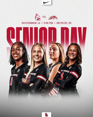 Image post by @ballstatewvb on Instagram
