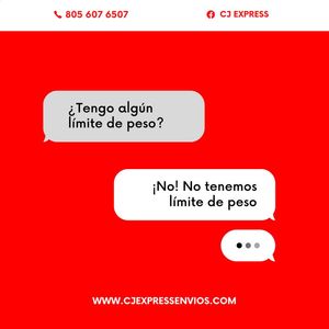 Image post by @cjexpress.paqueteria on Facebook