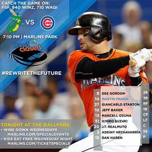 Image post by @marlins on Instagram