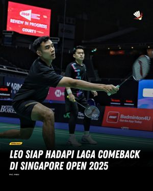 Image post by @bolalobbadminton on Instagram