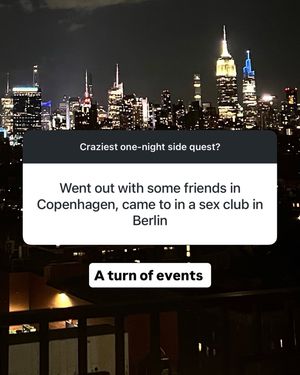 Image post by @overheardnewyork on Instagram