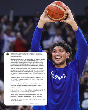 Image post by @onesportsphl on Instagram