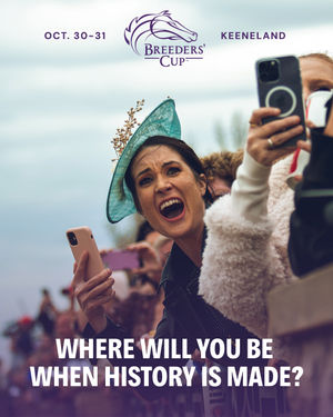 Image post by @breederscup on Instagram