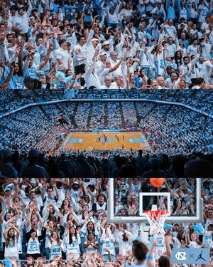 Image post by @UNC_Basketball on Twitter