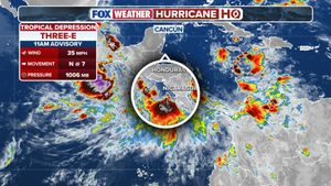Image post by @foxweather on Instagram