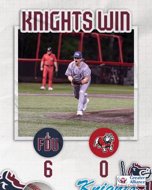 Image post by @FDUKnightsBase on Twitter