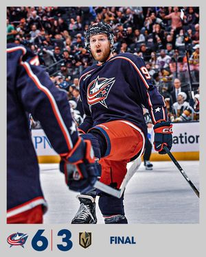 Image post by @BlueJacketsNHL on Twitter