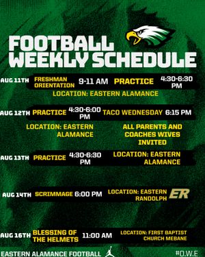 Image post by @easterneaglesfootball on Instagram