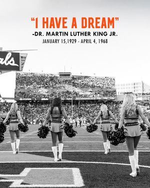 Image post by @bengalscheerleading on Instagram