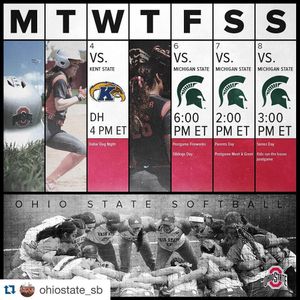 Image post by @ohiostathletics on Instagram