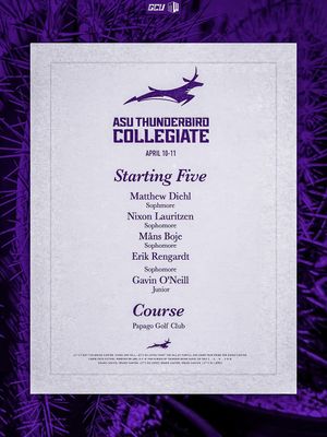 Image post by @gcu_mgolf on Instagram