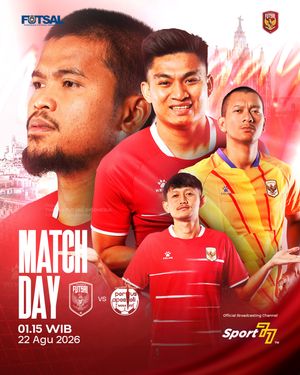 Image post by @timnasfutsal on Instagram