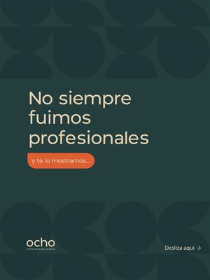 Image post by @ocho.comunicaciones on Instagram