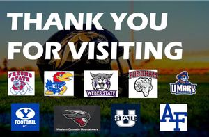 Image post by @CasteelFootball on Twitter