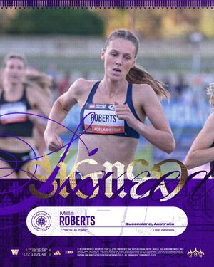 Image post by @uwtrack on Instagram